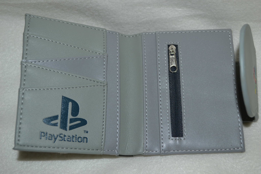 Börs Playstation PS1 Konsoll Grå Börs Plånbok (11*9cm) Ny