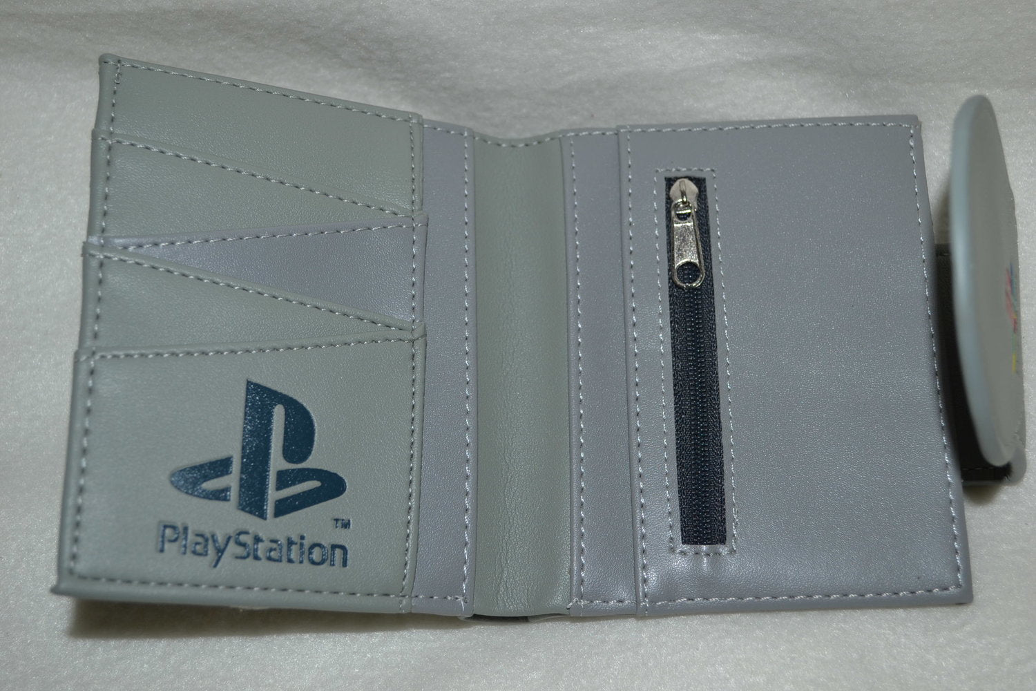 Börs Playstation PS1 Konsoll Grå Börs Plånbok (11*9cm) Ny