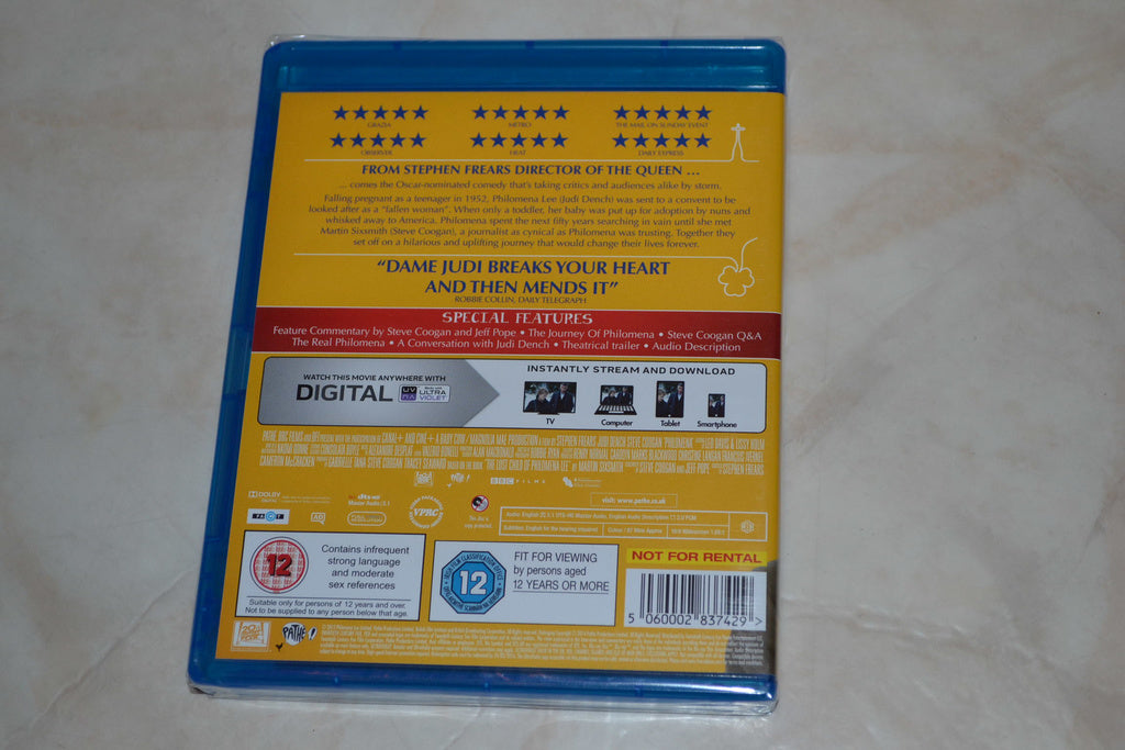Philomena (2013) Film Bluray Nyskick