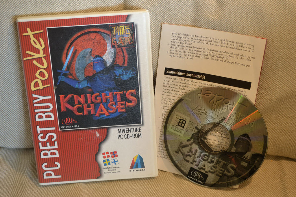 Time Gate - Knight's Chase PC 1998 Komplett Fint Skick