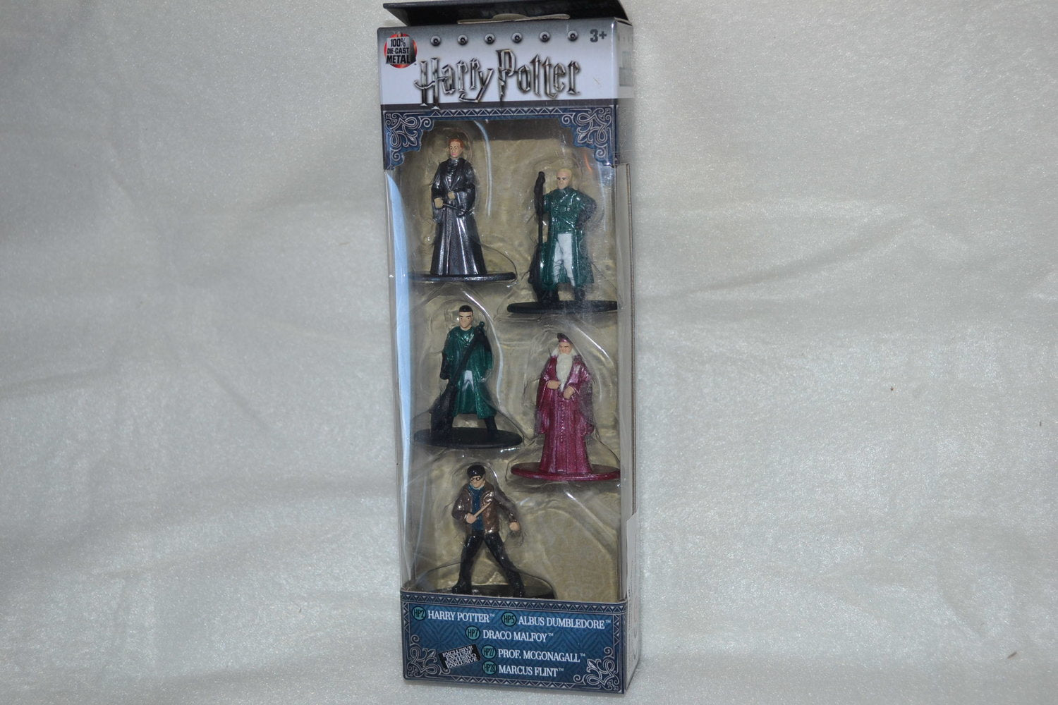 5st Figurer Harry Potter Jada (Metall Nano) 4,5cm J.K.Rowling Ny