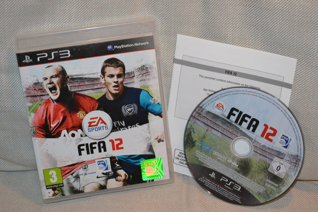 Fifa 12 PS3 Playstation 3 Komplett Fint Skick