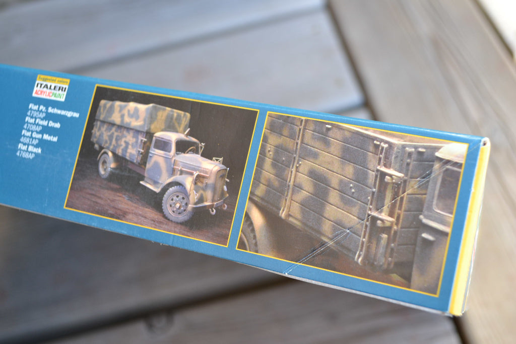 Kfz. 305 Opel Blitz Tysk Trupptransport 1:35 Italeri (m. 2st Figurer) Ny