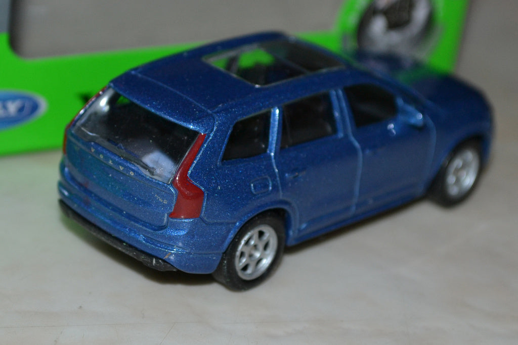 Volvo XC90 1:60 Welly Ljusblå, Series NEX 7cm Ny