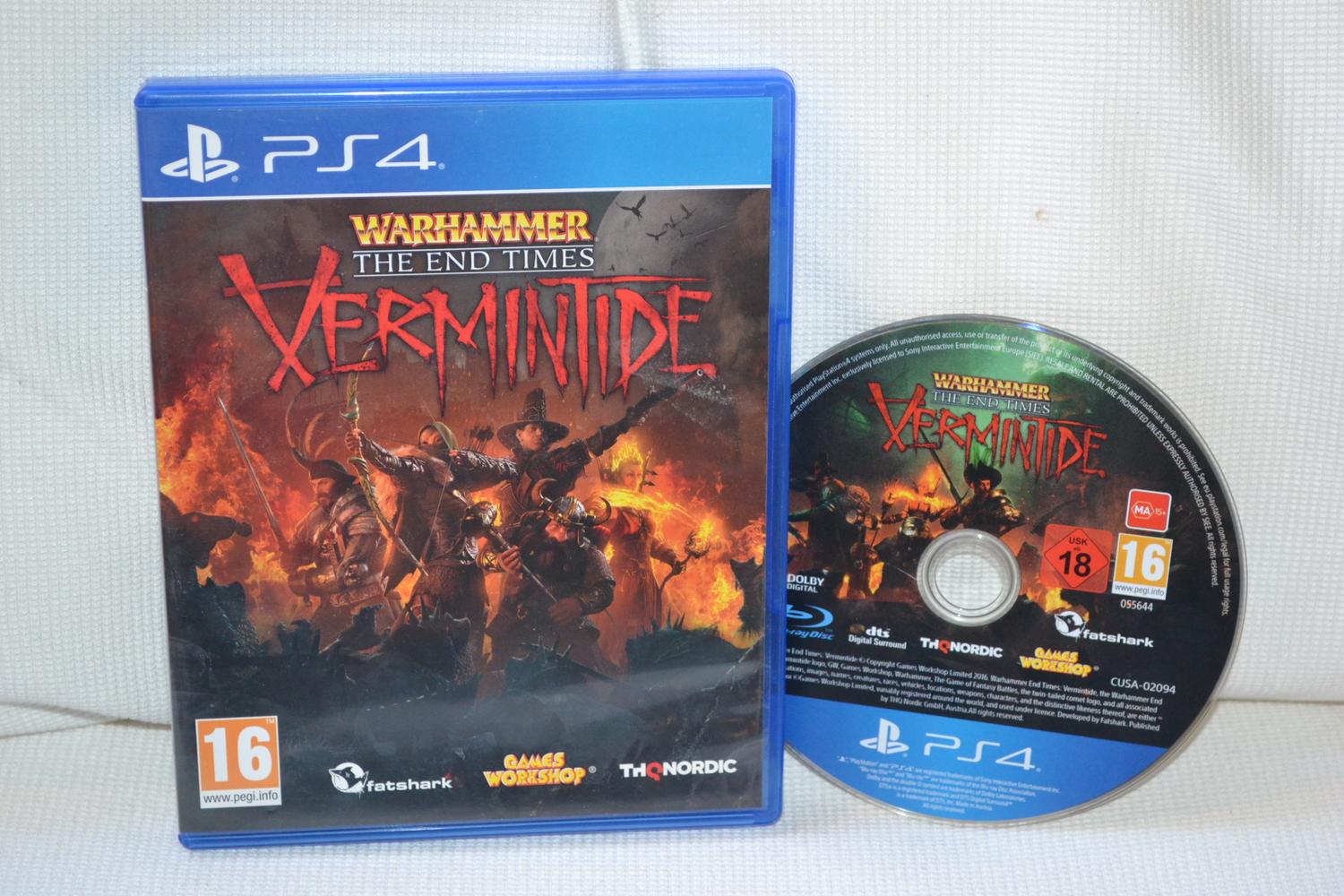 Warhammer End Times Vermintide PS4 Playstation 4 Fint Skick