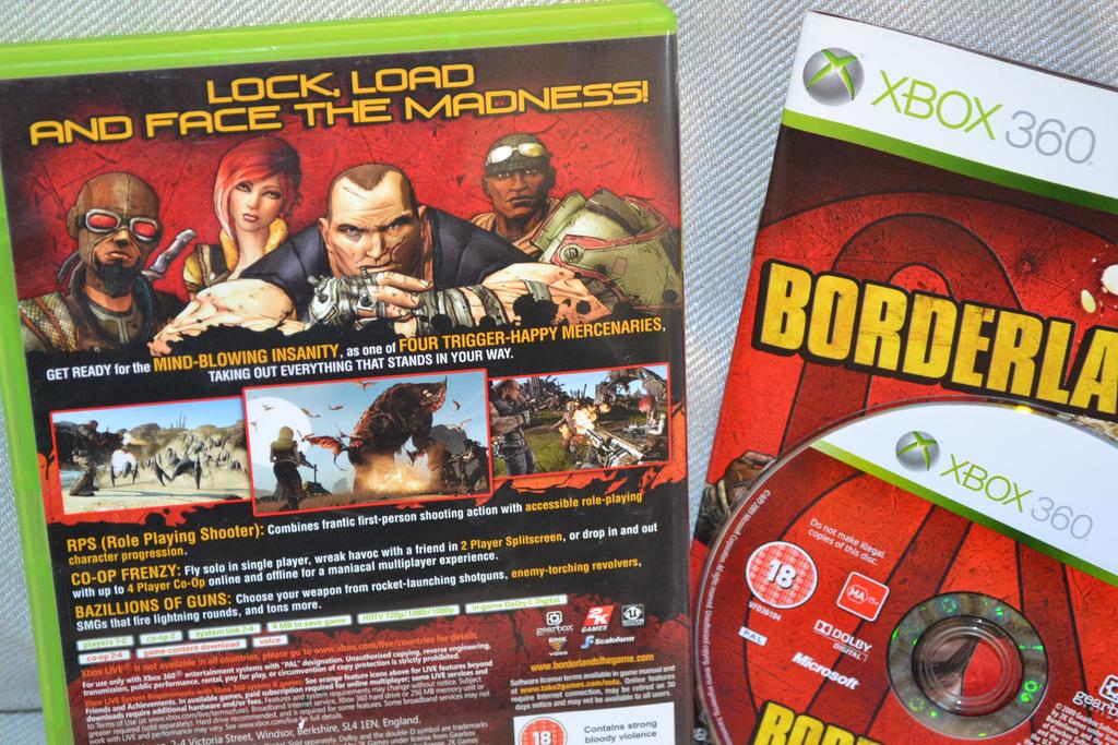 Borderlands Xbox 360 Komplett Fint Skick