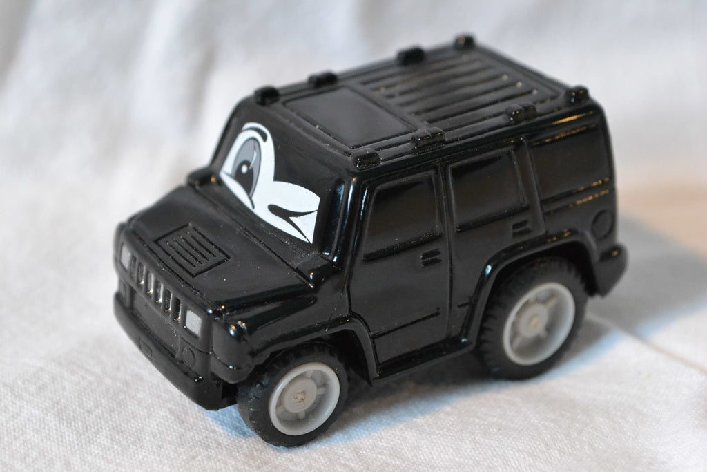 Hummer H2 Flörtig m. Ögon Pullback Mini ca 1:64 Plast Fint S