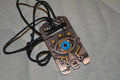 Sheika Ögat Zelda Bricka Brons 6*3,5cm Halsband Ny
