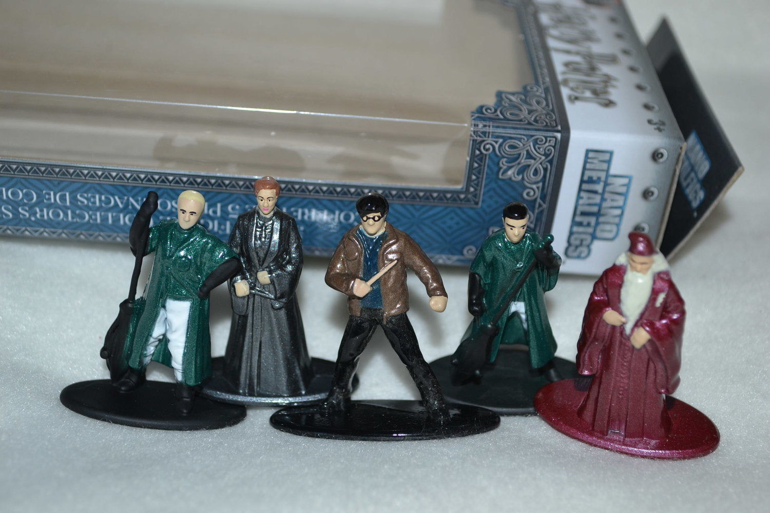 5st Figurer Harry Potter Jada (Metall Nano) 4,5cm J.K.Rowling Ny