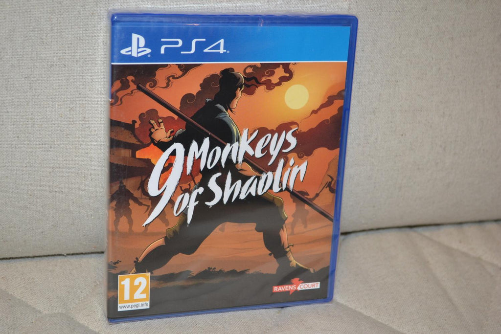 9 Monkeys of Shaolin PS4 Playstation 4 Ny Inplastad