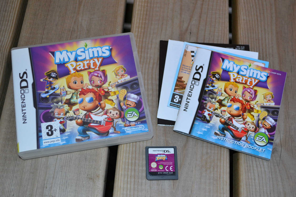 Mysims Party Nintendo DS NDS My Sims Komplett Nyskick