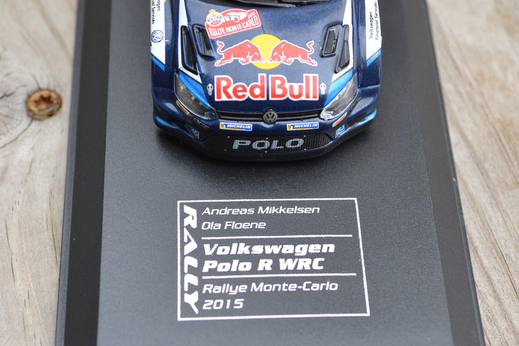 Volkswagen Polo R WRC fr. 2015 #9 A. Mikkelsen/O. Floene Norge 1:43 DeAgostini