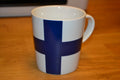 Soumi Finland Flagga Koti Mugg Vit Keramik 11*9*8cm Ny
