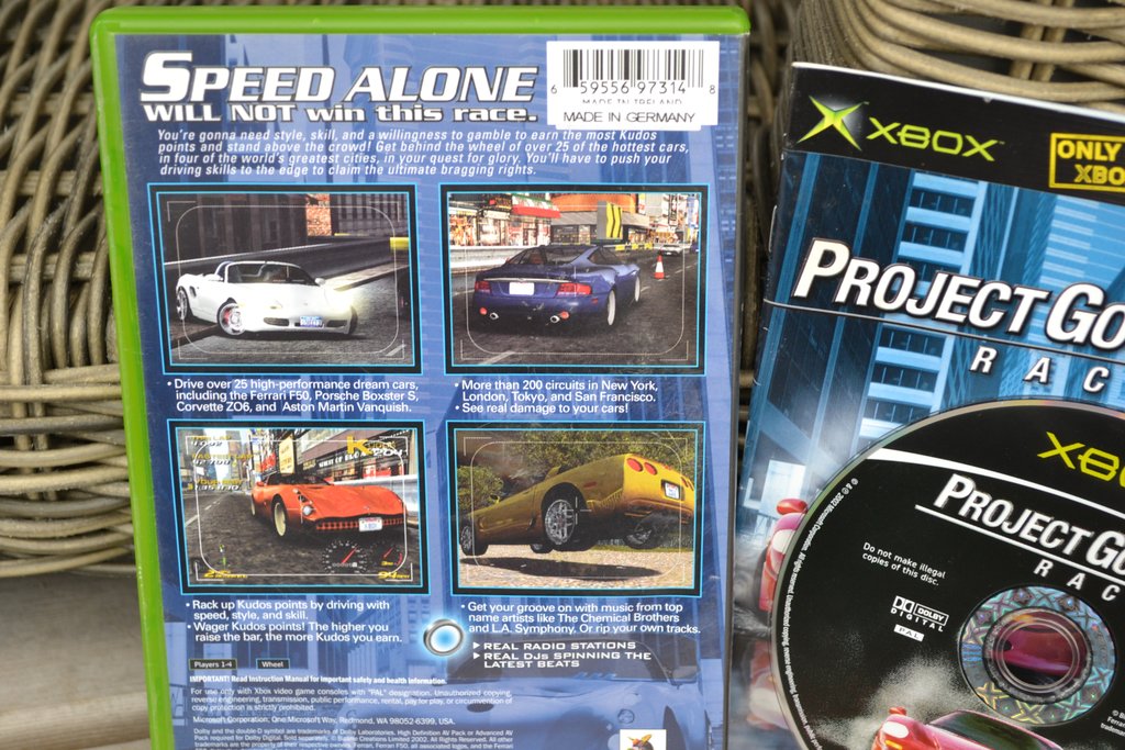 Project Gotham Racing XBOX Komplett Fint Skick