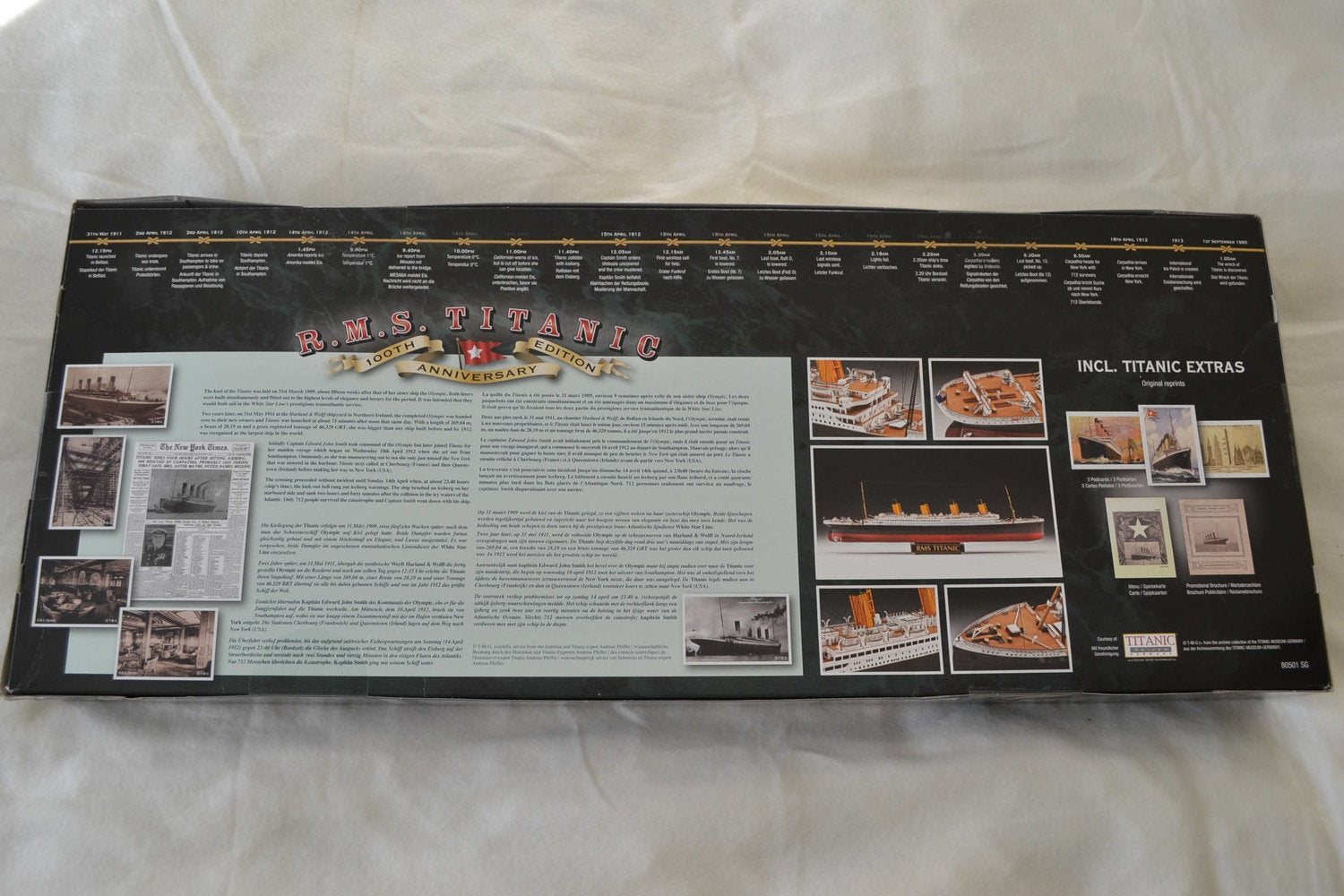 RMS Titanic Plastbyggsats 1:400 Revell (100 Years Special Edition, m. Färger mm)