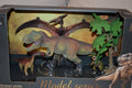 Stort Set 4st Dinosaurier & Växt Tyrannosaurus Rex Animal Universe 24cm Ny