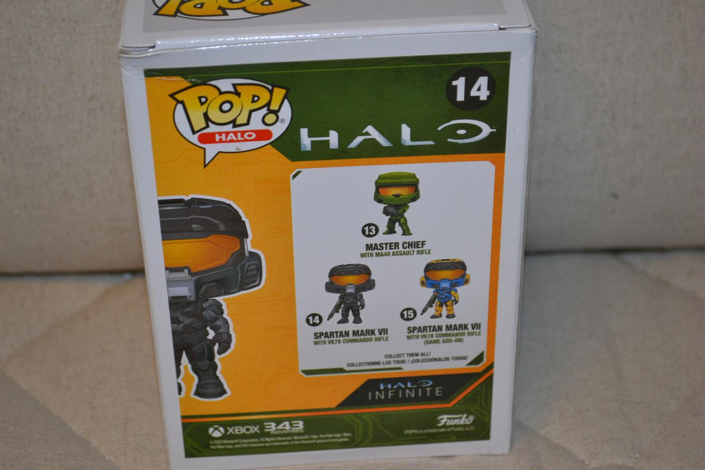 Halo Infinite Spartan Mark VII m. Commando Rifle Figur Funko Pop! Ny