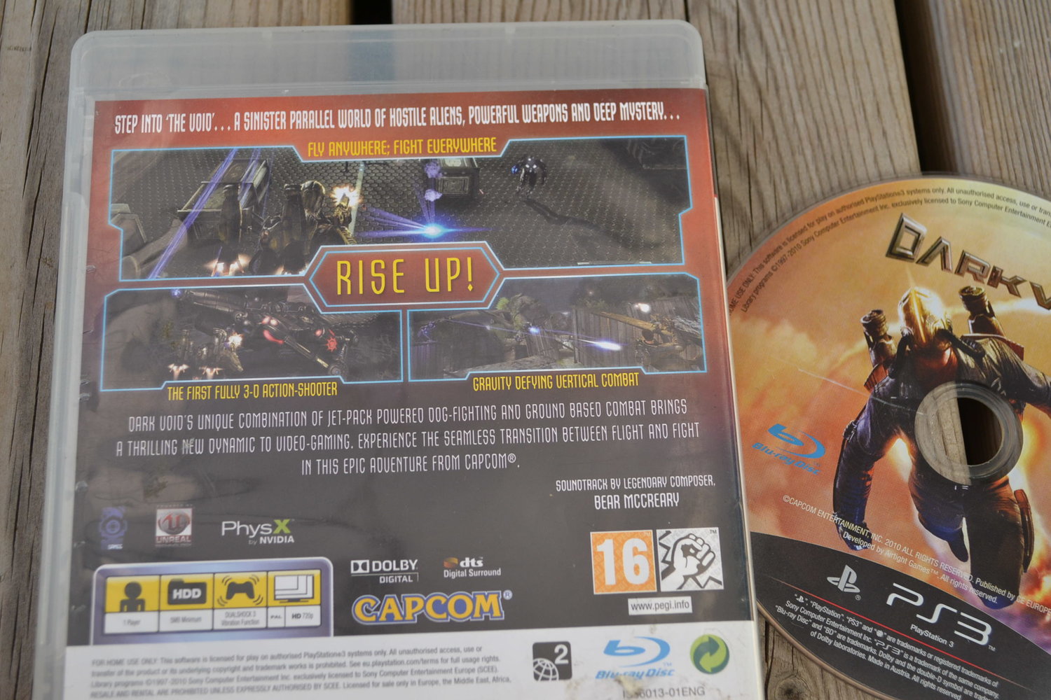 Dark Void PS3 Playstation (Utan Manual) Fint Skick