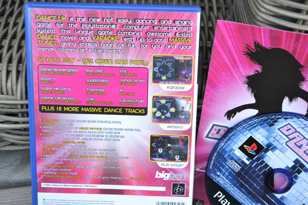 Dance: UK PS2 Playstation 2 Komplett Fint Skick