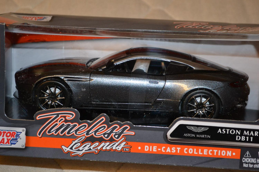 Aston Martin DB11 James Bond Grå 1:24 Motormax 19cm Ny