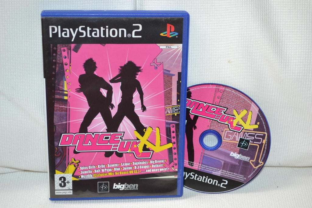 Dance UK XL Party Game PS2 Playstation 2 (Utan Manual) Fint Skick