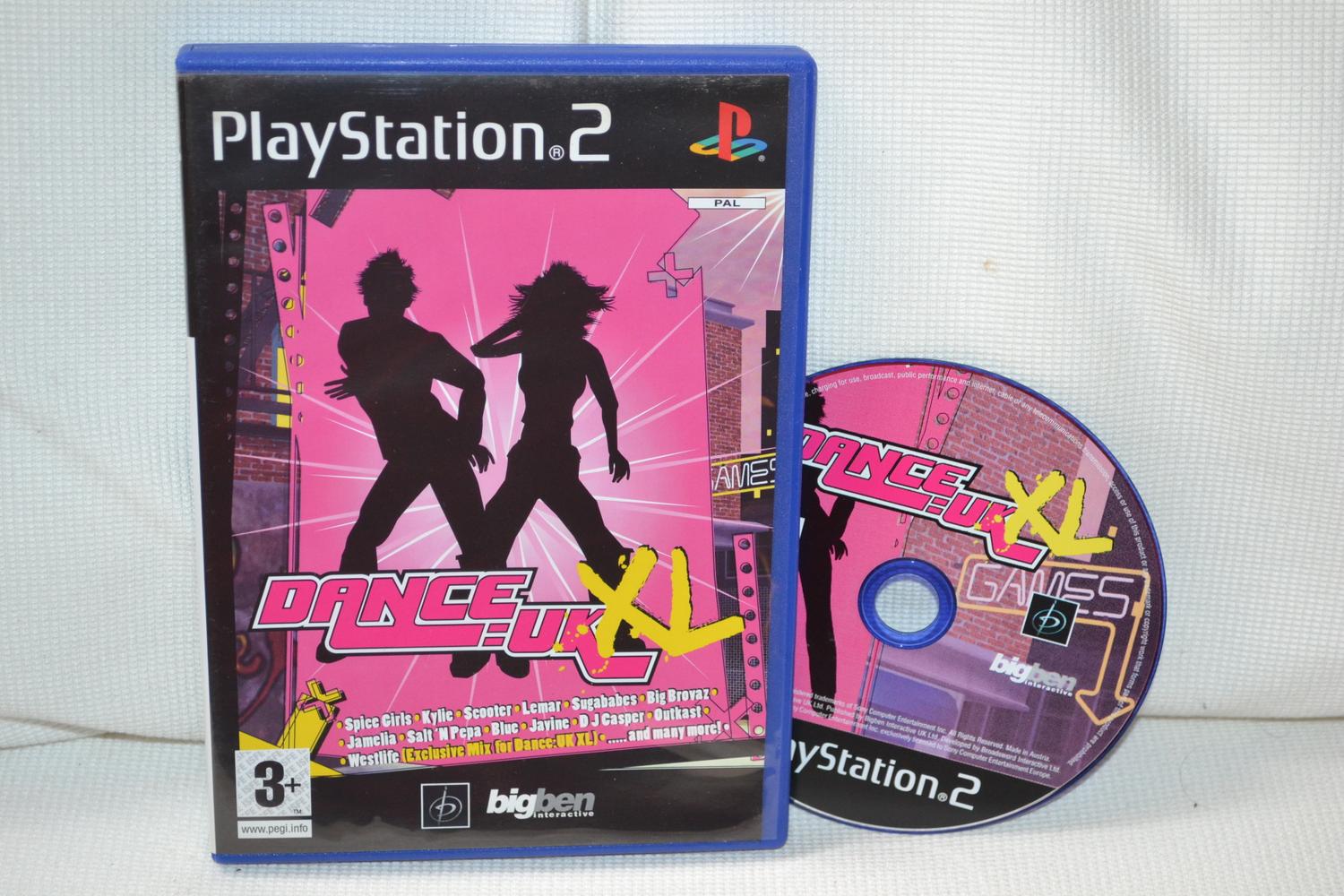 Dance UK XL Party Game PS2 Playstation 2 (Utan Manual) Fint Skick