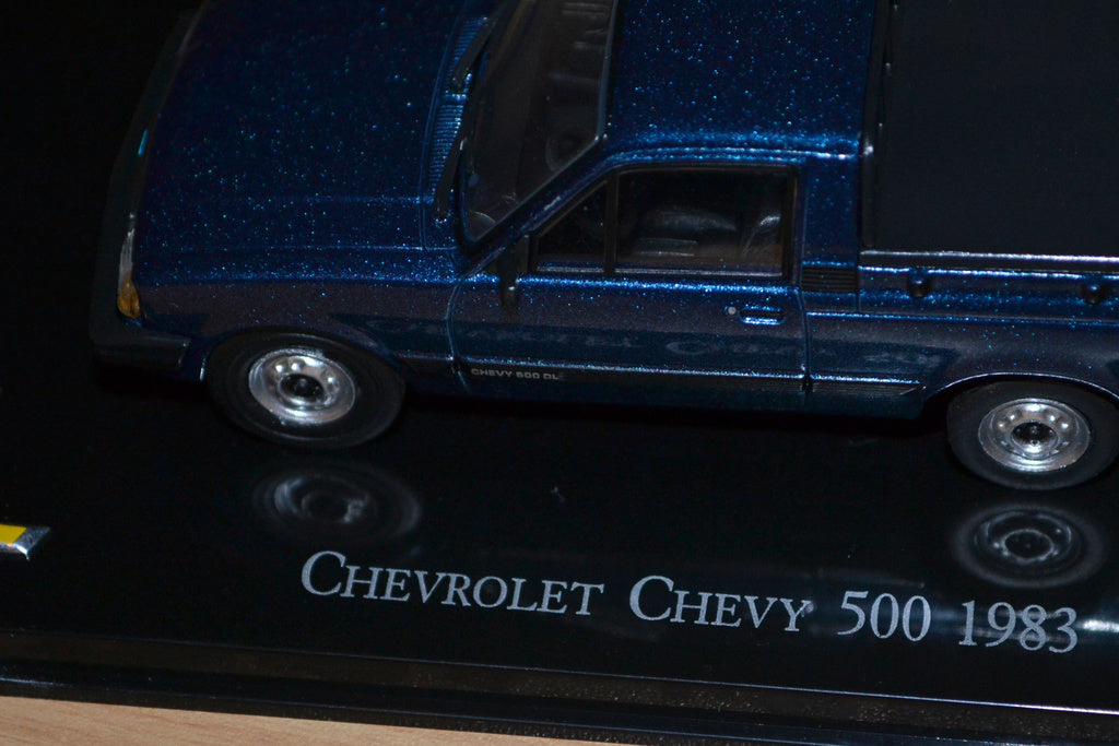 Chevrolet 500 fr. 1983 Pickup Blå 1:43 DeAgostini Ny