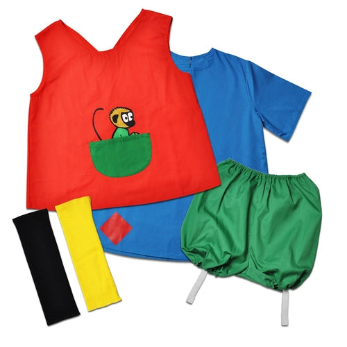 Pippi Långstrump Kläder Set 4-6år Barn Ny