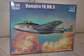 Vampire FB.MK.9 J 28 Airforce 1:48 Trumpeter Ny