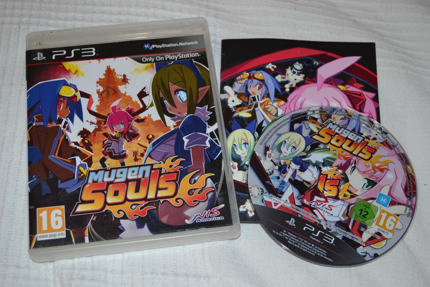Mugen Souls PS3 Playstation 3 Komplett Fint Skick