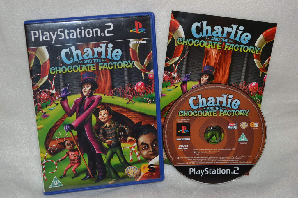 Charlie and The Chocolate Factory PS2 Playstation 2 Komplett Fint Skick