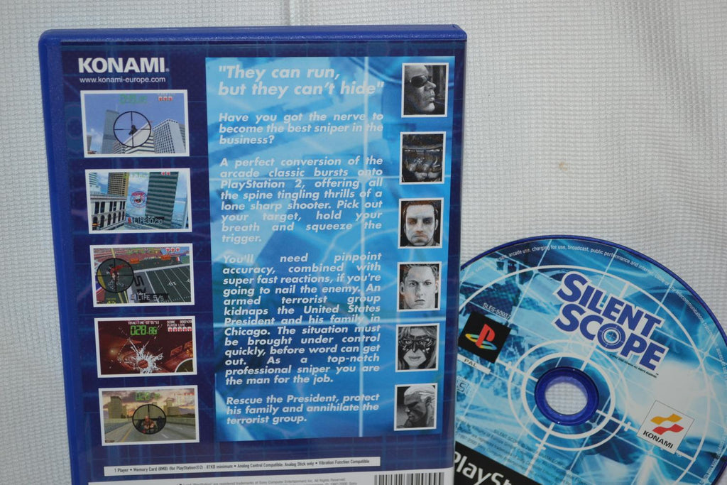 Silent Scope PS2 Playstation 2 (Utan Manual) Fint Skick