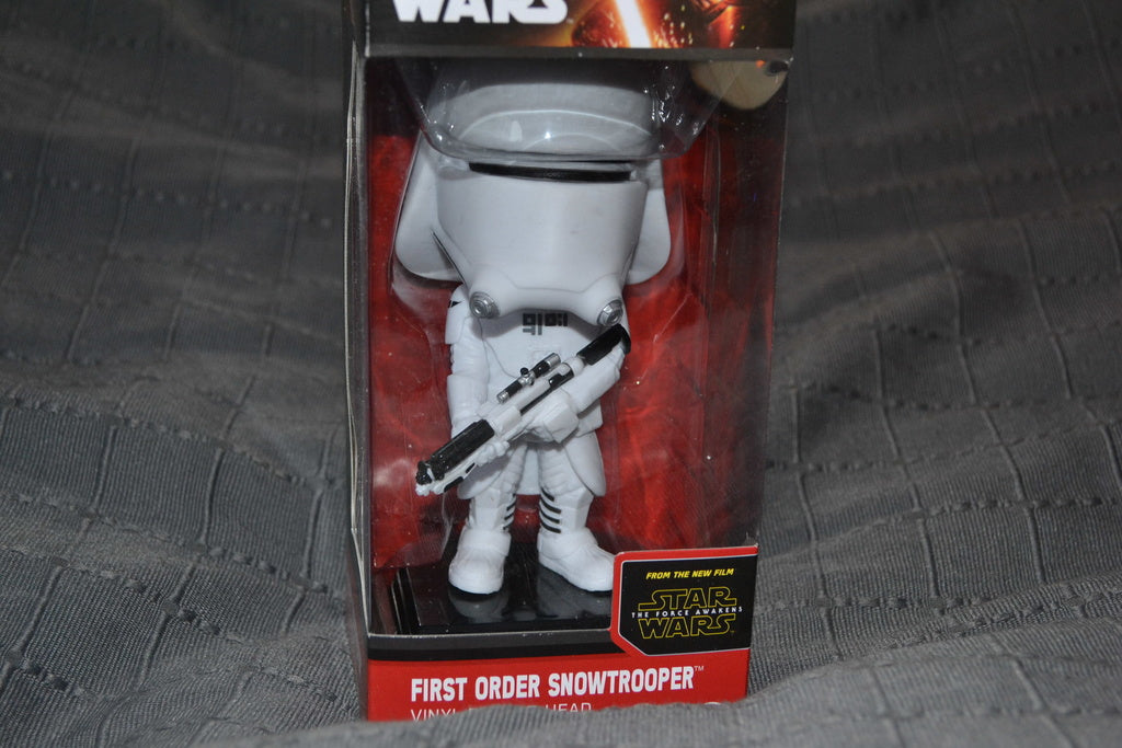 First Order Snowtrooper Bobble-Head Star Wars Funko Ny Se Hi