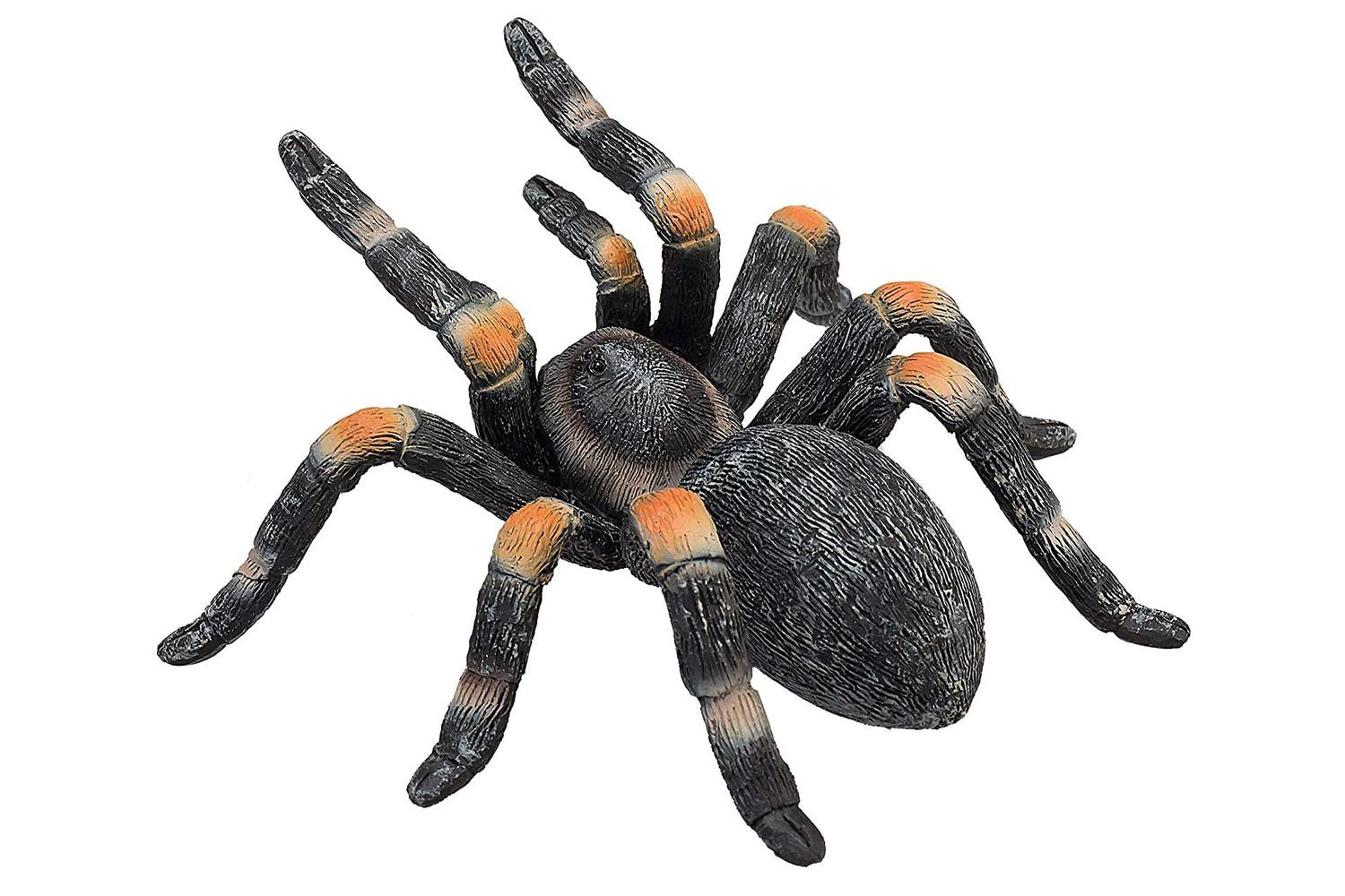 Rödknäad Fågelspindel Spindel 7cm MOJO Figur Insekt Djur Ny