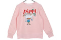 Pippi Långstrump Starkast Rosa Collegetröja Tjocktröja (Strl 92) Ny