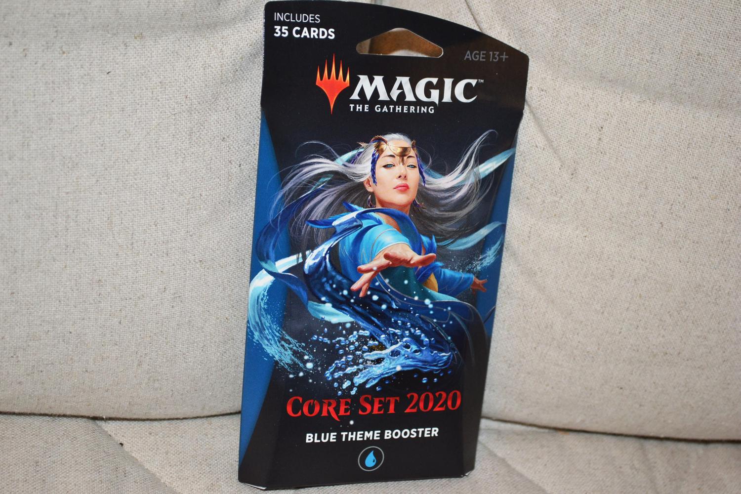 Blå Blue Theme Booster 2020 Core Set Magic the Gathering MTG Ny