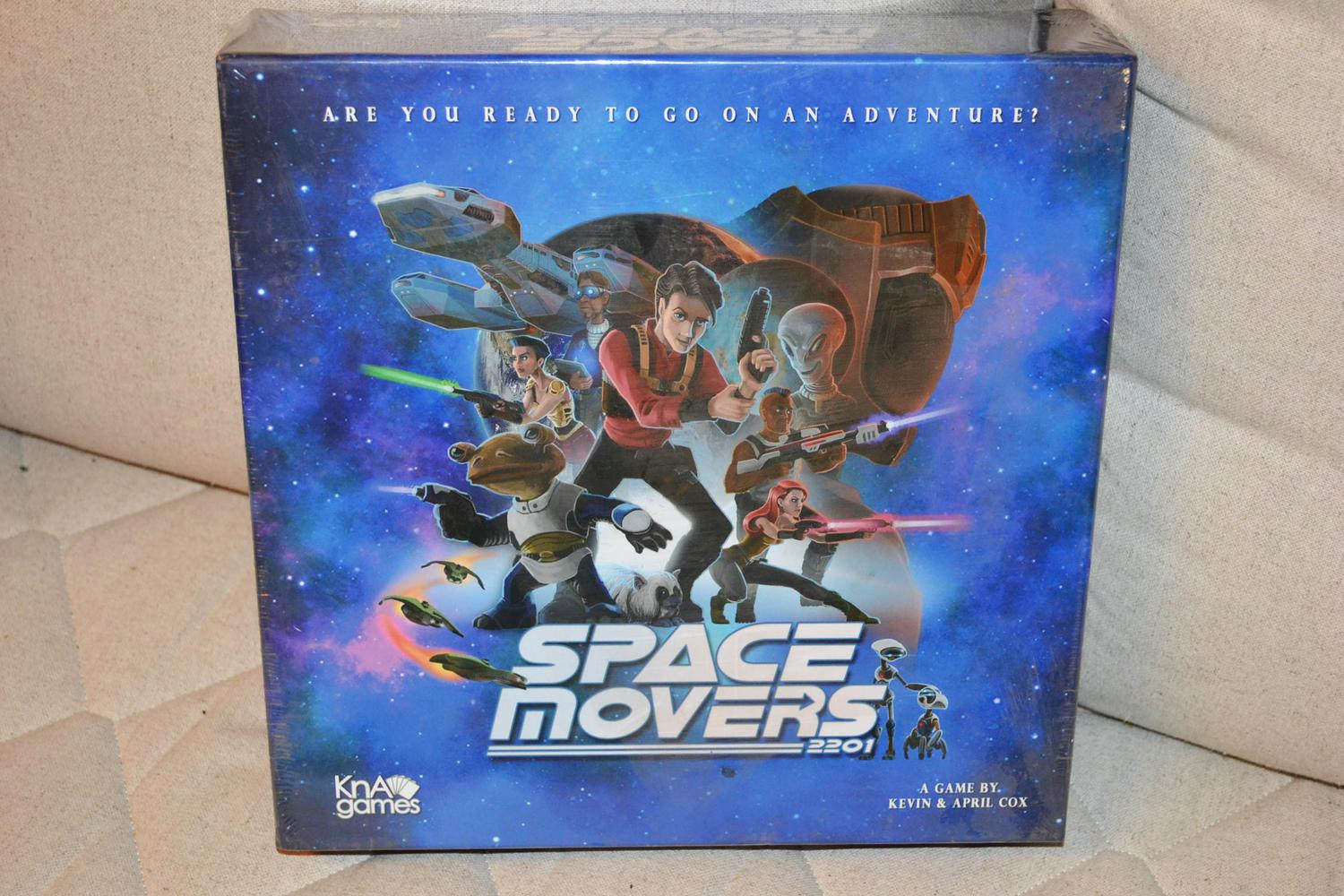Space Movers 2201 Brädspel KnA Games (Sci-Fi) ENG Ny