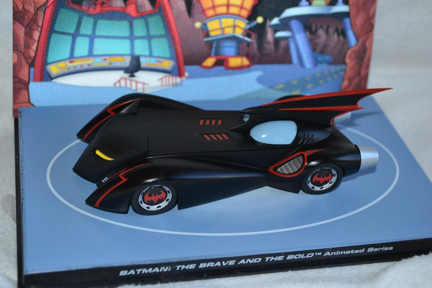 Batman The Brave and the Bold 1:43 DeAgostini (Svart Klassisk) Ny