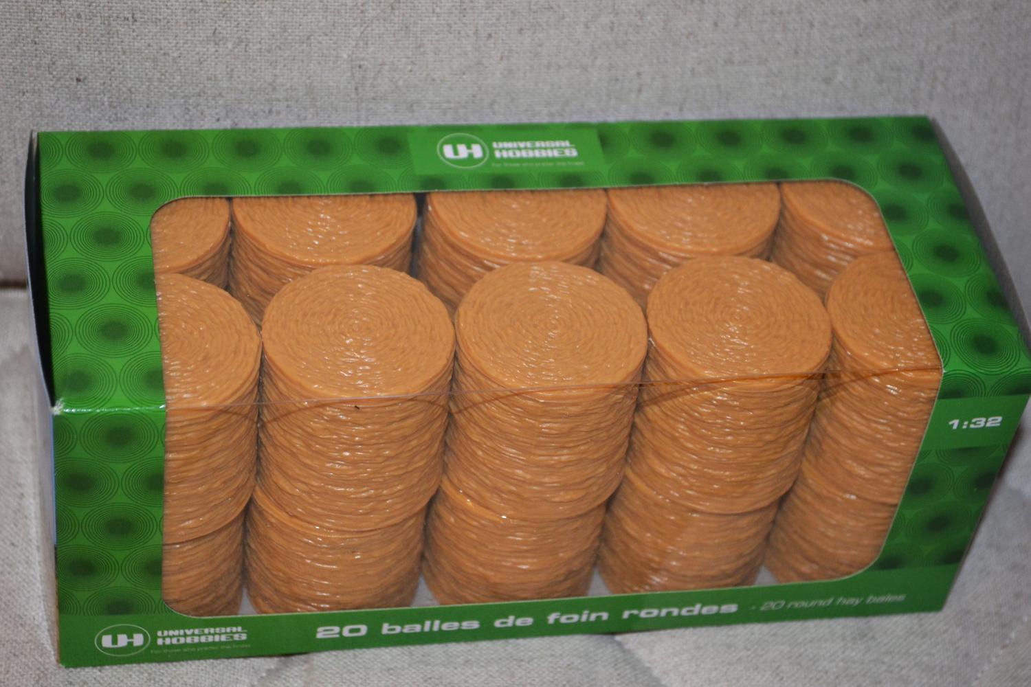 20st Höbalar Gula 1:32 Universal Hobbies 9750 3,5x4cm Ny