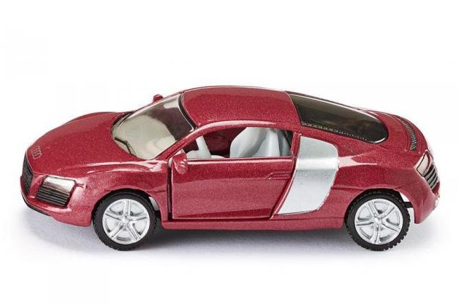 Audi R8 Röd 1:64 Siku 1430 8cm Ny