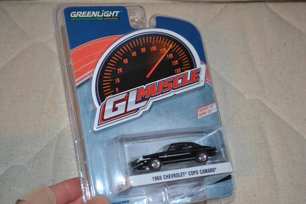 1968 Chervolet Copo Camaro 1:64 Greenlight (Muscle Series 22) 7-8cm Ny