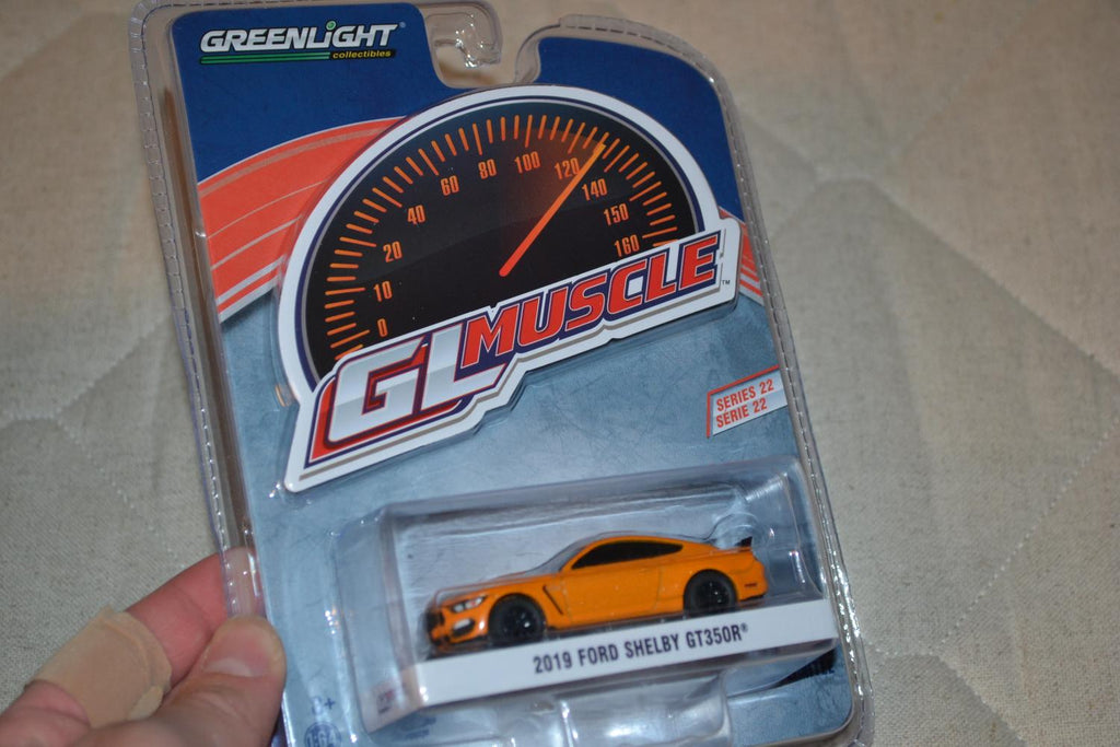 2019 Ford Shelby GT350R Orange 1:64 Greenlight (Muscle Series 22) 7-8cm Ny