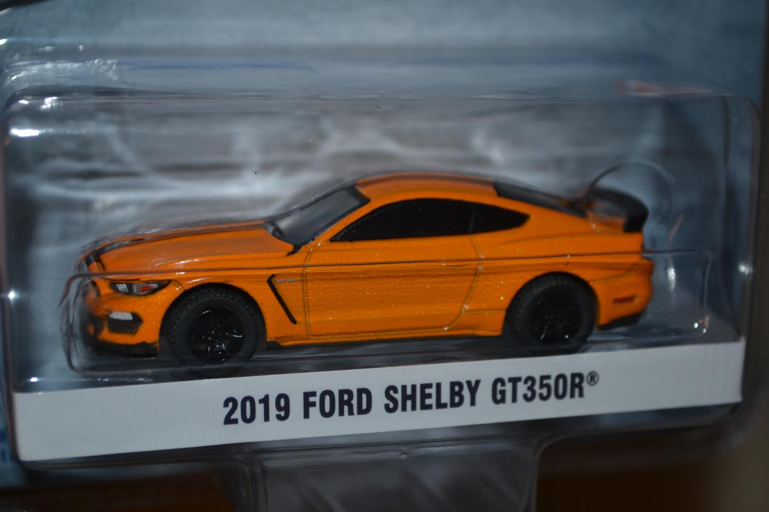 2019 Ford Shelby GT350R Orange 1:64 Greenlight (Muscle Series 22) 7-8cm Ny