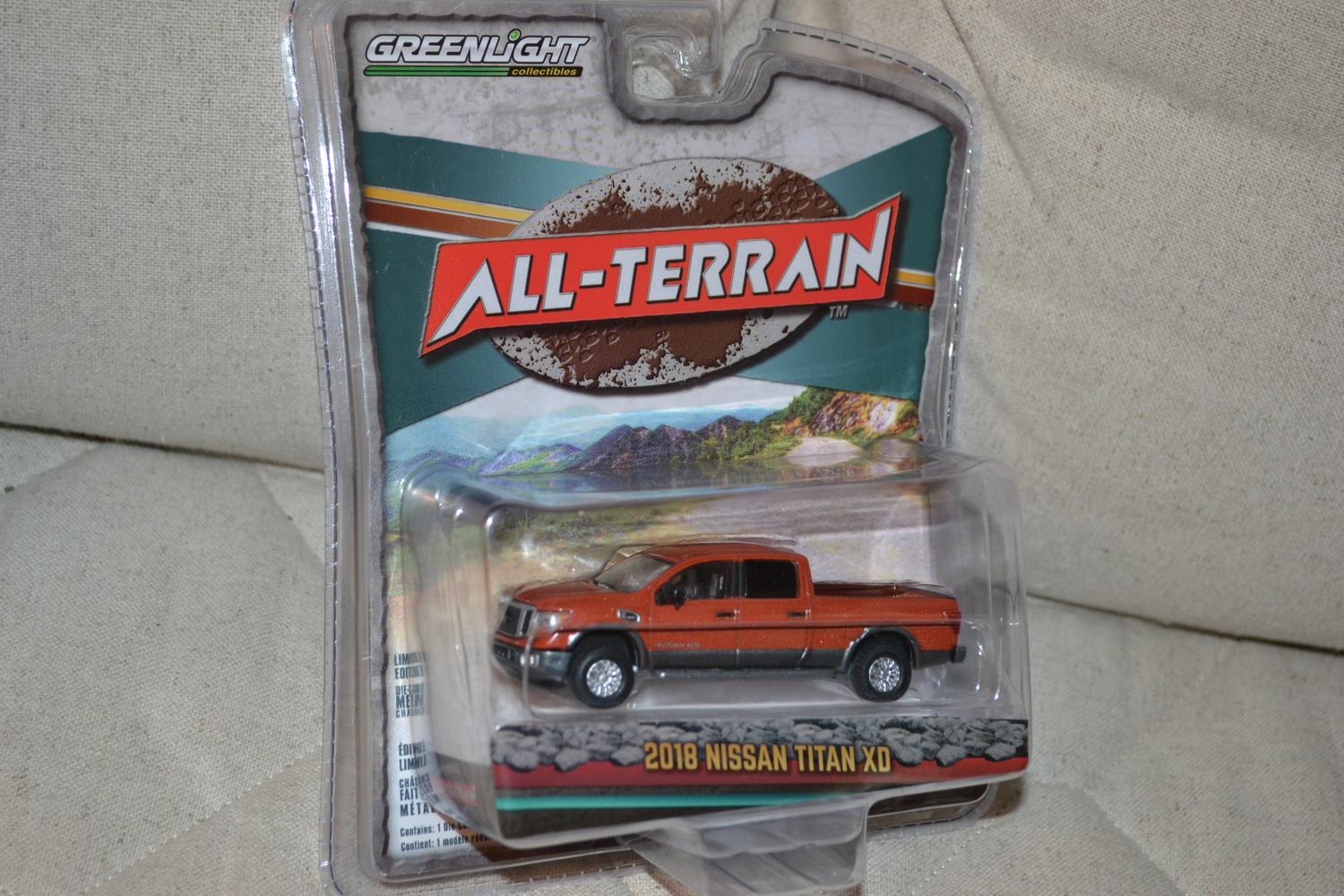 2018 Nissan Titan XD 1:64 Greenlight (All Terrain Series 8) Ny