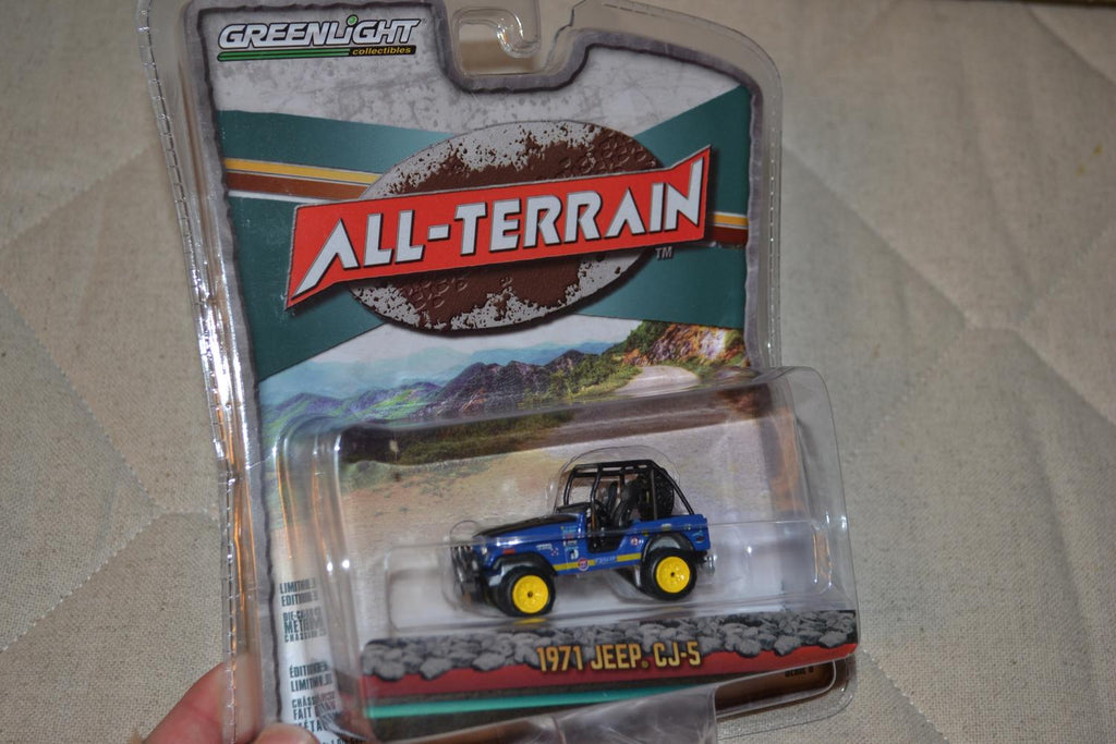 1971 Jeep CJ-5 1:64 Greenlight (All Terrain Series 8) Ny