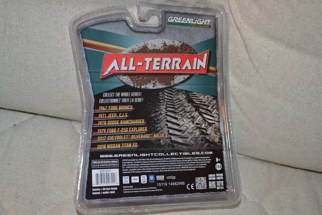 1971 Jeep CJ-5 1:64 Greenlight (All Terrain Series 8) Ny