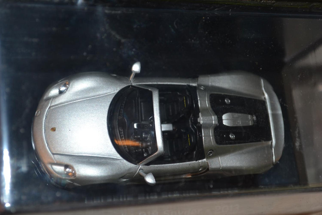 Porsche 918 Spyder Silver 1:43 DeAgostini 11cm Ny