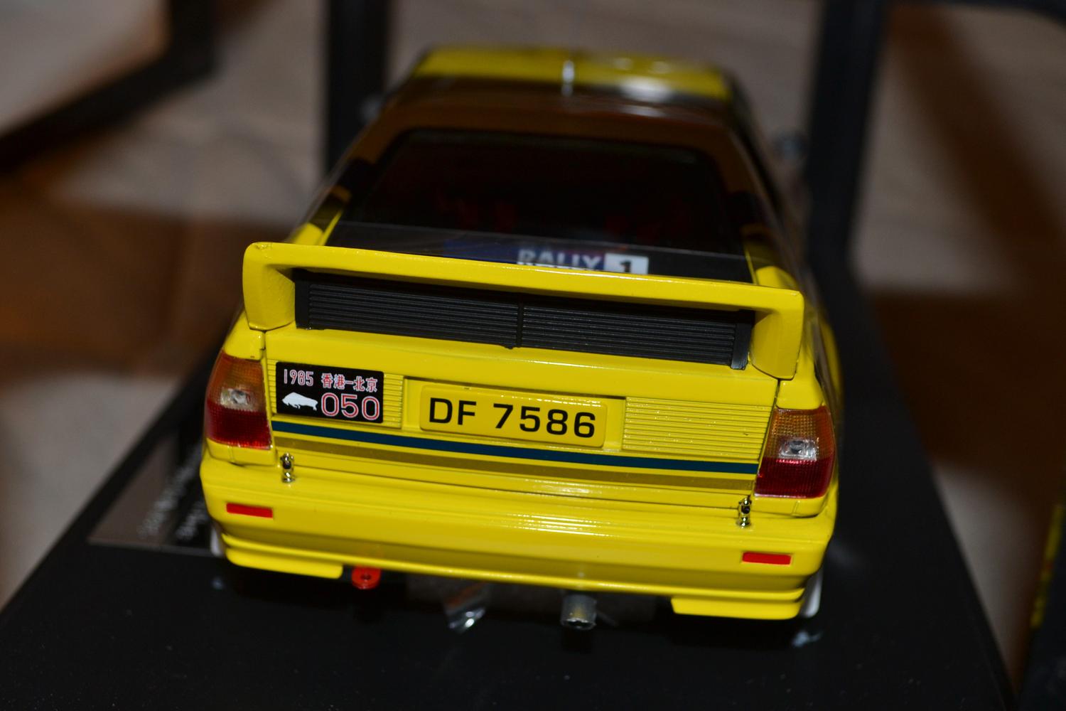 Audi Quattro A2 1985 #1 H.Mikkola/A.Hertz 1:18 Sunstar Rally 25cm Ny