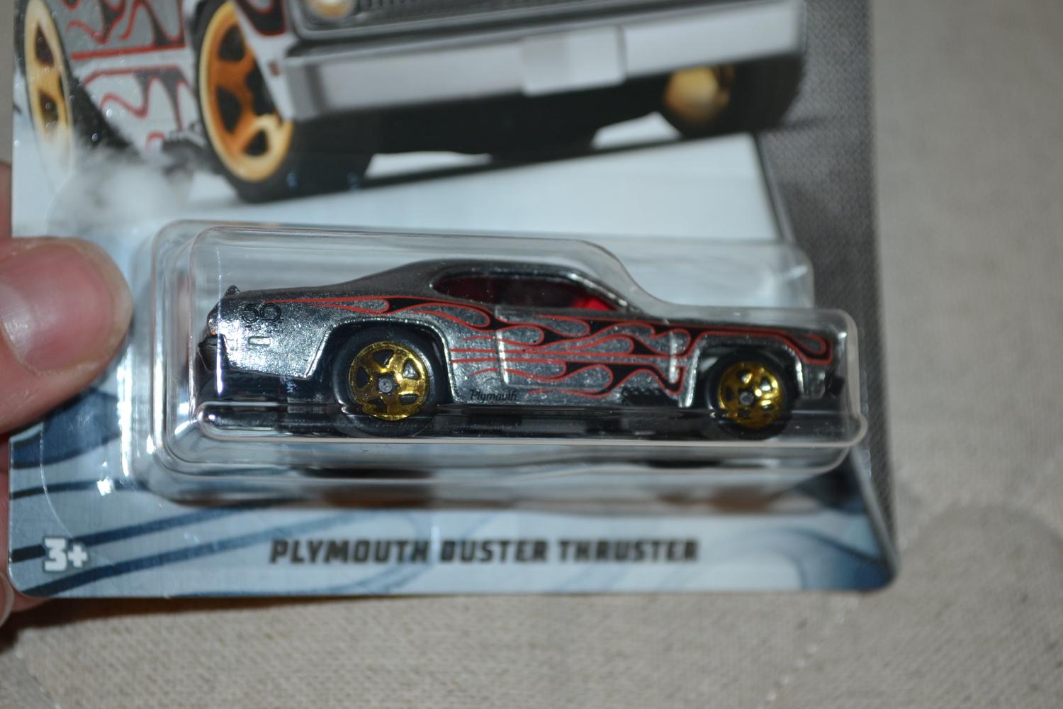 Plymouth Duster Thruster 1:64 Hot Wheels (50år Jubileum) 7cm Ny