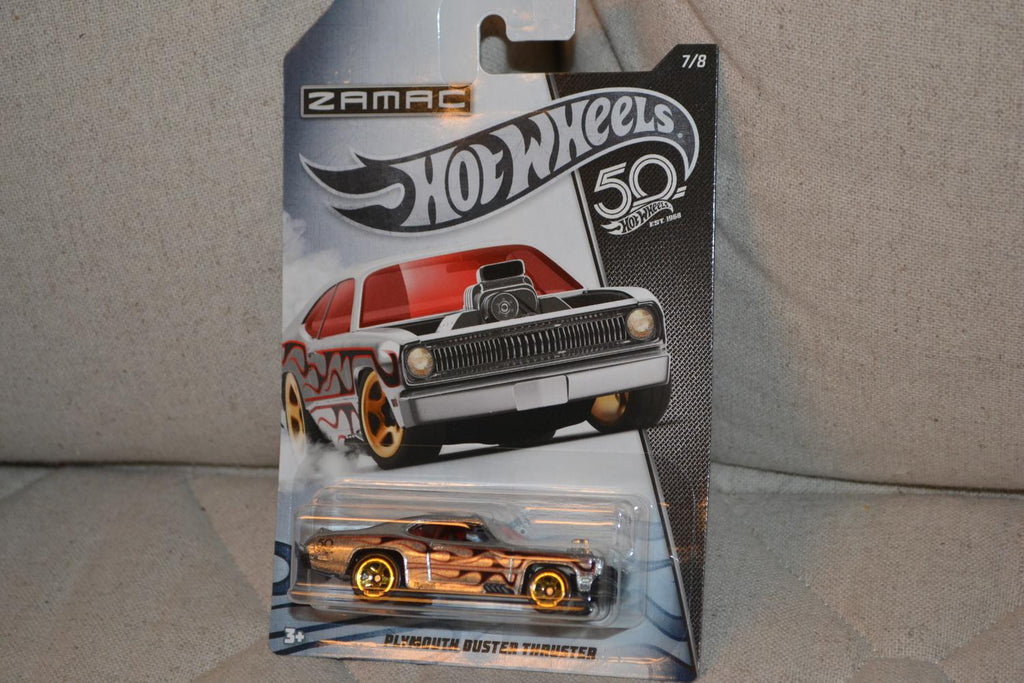 Plymouth Duster Thruster 1:64 Hot Wheels (50år Jubileum) 7cm Ny